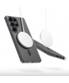 Tech-Protect MagSlim MagSafe case for Samsung Galaxy S25 Edge - matte black