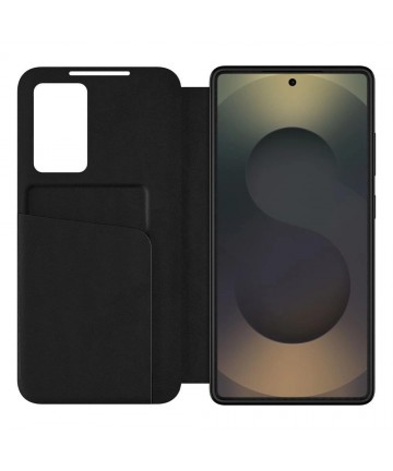 Tech-Protect Smart Wallet Case for Samsung Galaxy S25+ - Matte Black