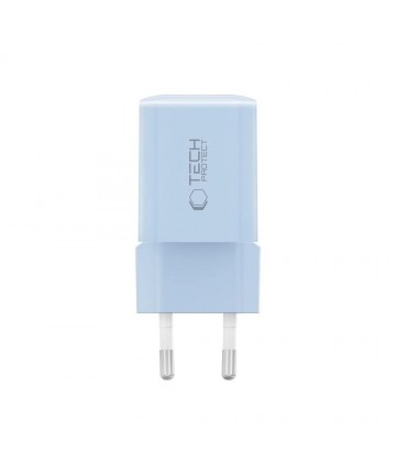 Tech-Protect NCM33W 2-port PD33W/QC3.0 wall charger - blue