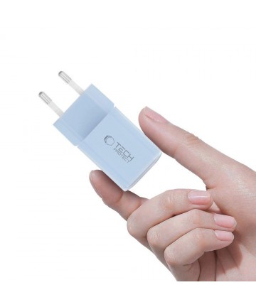 Tech-Protect NCM33W 2-port PD33W/QC3.0 wall charger - blue