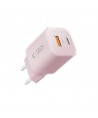 Tech-Protect NCM33W 2-port PD33W/QC3.0 wall charger - pink
