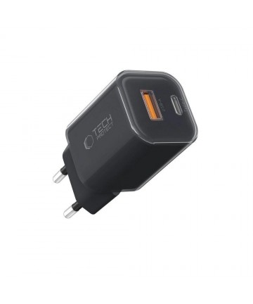 Tech-Protect NCM33W 2-port PD33W/QC3.0 wall charger - black