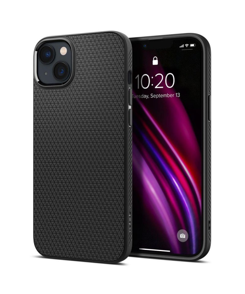 Spigen Liquid Air Case for iPhone 14 Plus - Matte Black