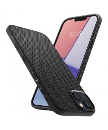 Spigen Liquid Air Case for iPhone 14 Plus - Matte Black