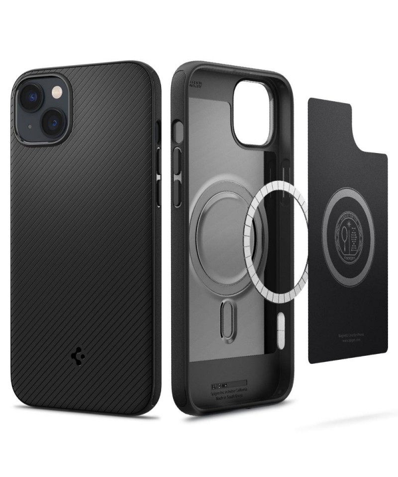 Spigen Mag Armor iPhone 14 Plus Case - Matte Black