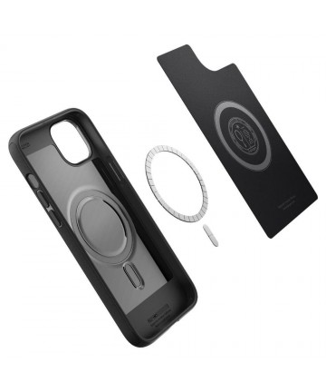 Spigen Mag Armor iPhone 14 Plus Case - Matte Black