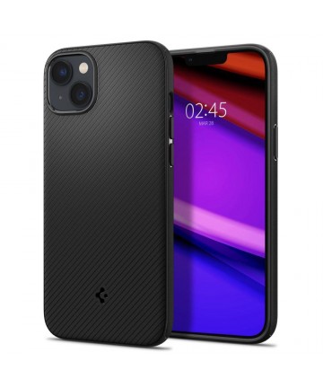 Spigen Mag Armor iPhone 14 Plus Case - Matte Black