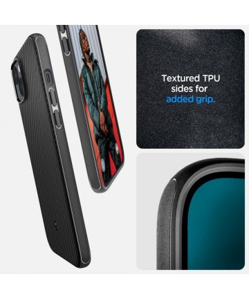 Spigen Mag Armor iPhone 14 Plus Case - Matte Black