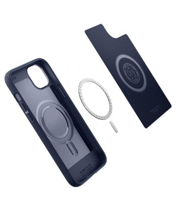 Spigen Mag Armor iPhone 14 Plus Case - Blue