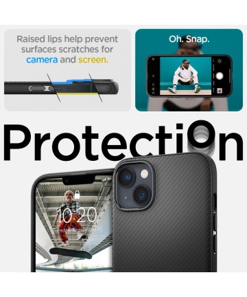 Spigen Mag Armor iPhone 14 Plus Case - Matte Black