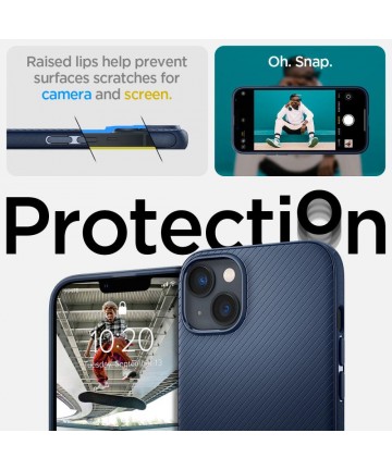 Spigen Mag Armor iPhone 14 Plus Case - Blue