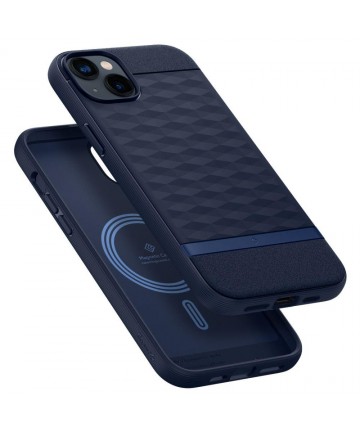 Caseology Parallax Mag Case with MagSafe for iPhone 14 Plus - Navy