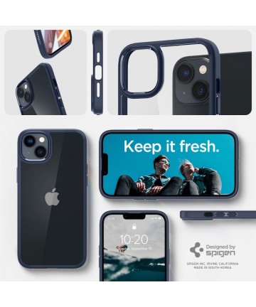 Spigen Ultra Hybrid iPhone 14 Plus Case - Blue