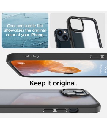 Spigen Ultra Hybrid iPhone 14 Plus Case - Matte Black