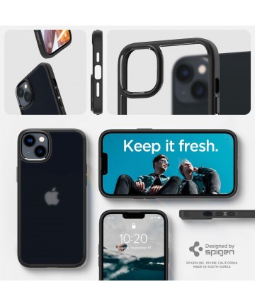 Spigen Ultra Hybrid iPhone 14 Plus Case - Matte Black
