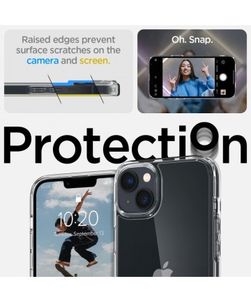 Spigen Ultra Hybrid iPhone 14 Case - Clear