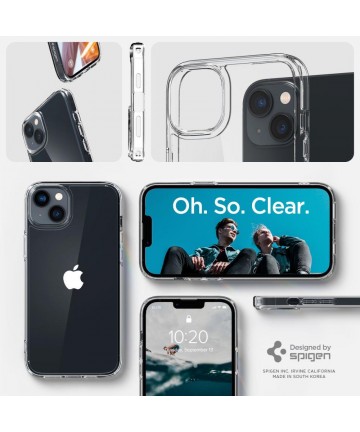 Spigen Ultra Hybrid iPhone 14 Case - Clear