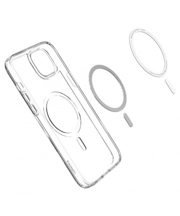 Spigen Ultra Hybrid Mag Case with MagSafe for iPhone 14 Plus - Clear Black