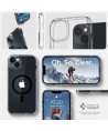 Spigen Ultra Hybrid Mag Case with MagSafe for iPhone 14 Plus - Clear Black