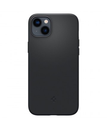 Spigen Silicone Fit Mag Case with MagSafe for iPhone 14 Plus - Black