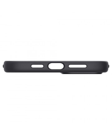 Spigen Silicone Fit Mag Case with MagSafe for iPhone 14 Plus - Black