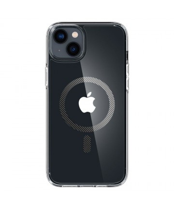 Spigen Ultra Hybrid Mag Case with MagSafe for iPhone 14 Plus - Clear Gray