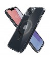 Spigen Ultra Hybrid Mag Case with MagSafe for iPhone 14 Plus - Clear Gray