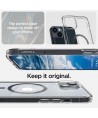 Spigen Ultra Hybrid Mag Case with MagSafe for iPhone 14 Plus - Clear Gray