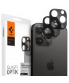 Spigen Optik.tR Camera Protector for iPhone 14 Pro / Pro Max / 15 Pro / Pro Max / 16 Pro / Pro Max - Black 2 pcs.