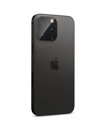 Spigen Optik.tR Camera Protector for iPhone 14 Pro / Pro Max / 15 Pro / Pro Max / 16 Pro / Pro Max - Black 2 pcs.