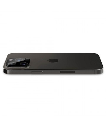 Spigen Optik.tR Camera Protector for iPhone 14 Pro / Pro Max / 15 Pro / Pro Max / 16 Pro / Pro Max - Black 2 pcs.