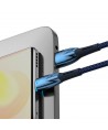 Baseus Glimmer Series fast charging cable USB-A - USB-C 100W 480Mbps 1m blue