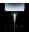 Baseus Glimmer Series fast charging cable USB-A - USB-C 100W 480Mbps 1m blue