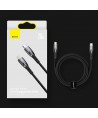 Baseus Glimmer Series fast charging cable USB-A - USB-C 100W 480Mbps 1m blue