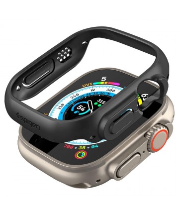 Spigen Thin Fit Case for Apple Watch Ultra (49mm) - Black