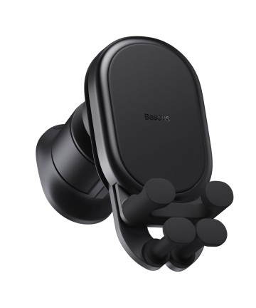 Baseus car holder with built-in 15W inductive charger for air vent black
