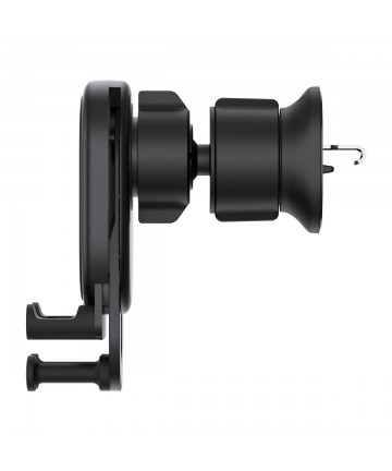 Baseus car holder with built-in 15W inductive charger for air vent black