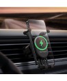 Baseus car holder with built-in 15W inductive charger for air vent black