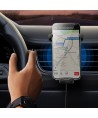 Baseus car holder with built-in 15W inductive charger for air vent black