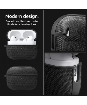 Spigen Urban Fit Case for Apple AirPods Pro 1 / 2 - Black