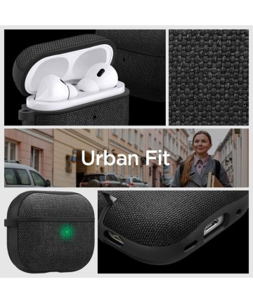 Spigen Urban Fit Case for Apple AirPods Pro 1 / 2 - Black