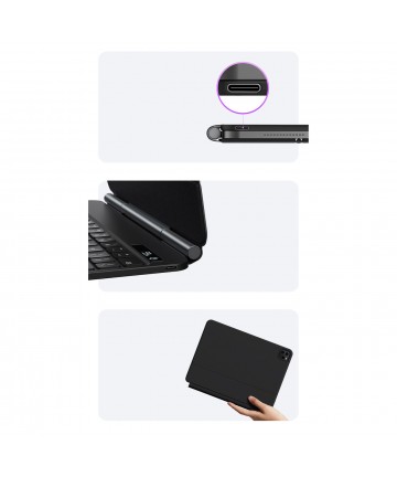 Baseus Brilliance keyboard case for iPad 10 (2022)   10,9''- gray