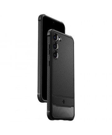 Spigen Rugged Armor Case for Samsung Galaxy S23 - Matte Black