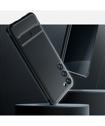 Spigen Rugged Armor Case for Samsung Galaxy S23 - Matte Black