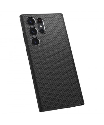 Spigen Liquid Air Case for Samsung Galaxy S23 Ultra - Matte Black