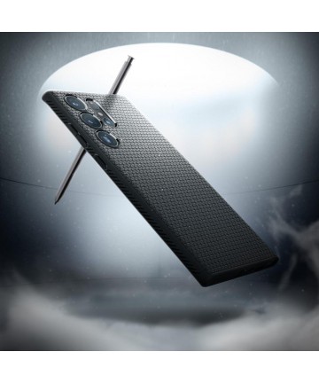 Spigen Liquid Air Case for Samsung Galaxy S23 Ultra - Matte Black