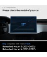 Spigen Glas.tR EZ Fit Tempered Glass for Tesla Model X 2022 / Model S 2021 - Black