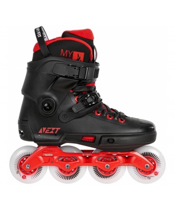 POWERSLIDE Next Black Red 80 Urban Πατίνια - Μαύρο/Κόκκινο