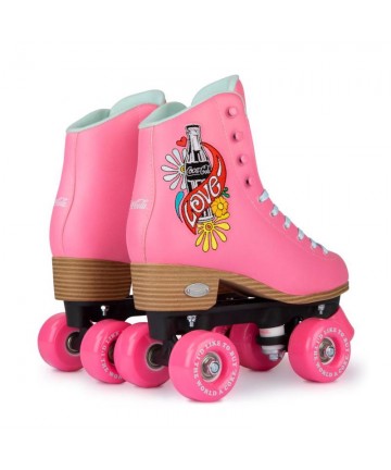 Roller Skates - Quads Rookie Coca-Cola Love, Pink