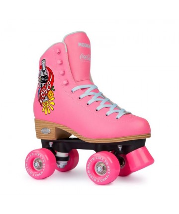 Roller Skates - Quads Rookie Coca-Cola Love, Pink
